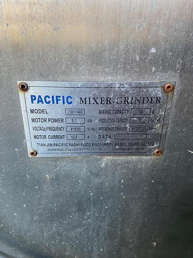 Used PACIFIC L100/11400 MIXER-GRINDER
