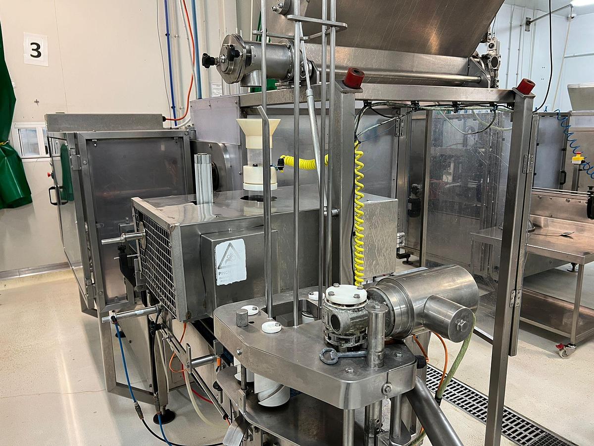 Used MAKUM TUB FILLERS WITH ISHIDA CHECK WEIGHER
