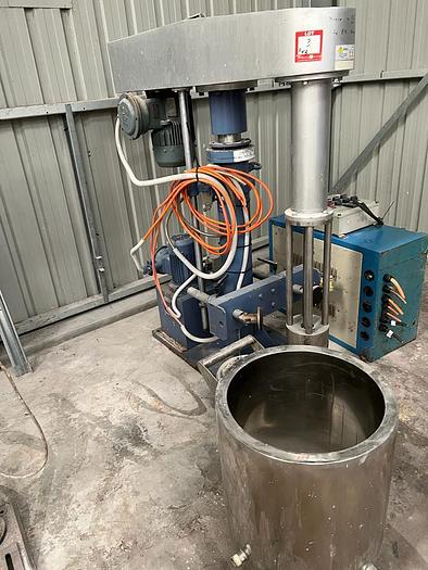 Used Klausen, Sower FDD25 Disperser with hydraulic lifting column