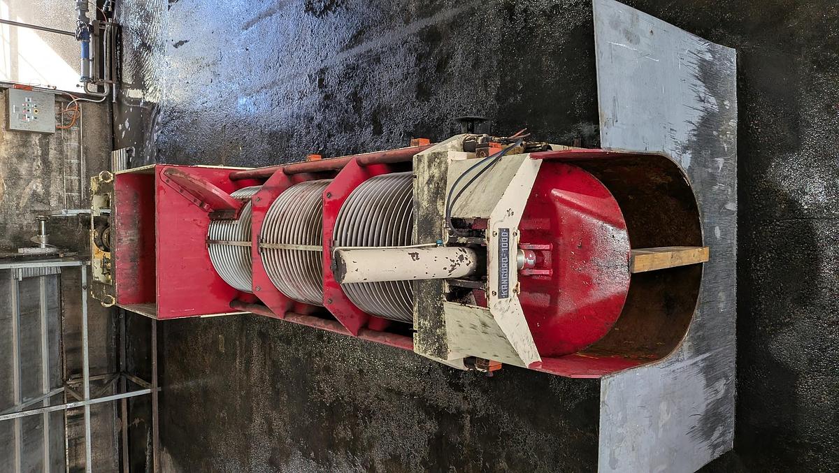 Used MARZOLA KANGURO - 1000 PROGRESSIVE DRAINING GRAPE PRESS