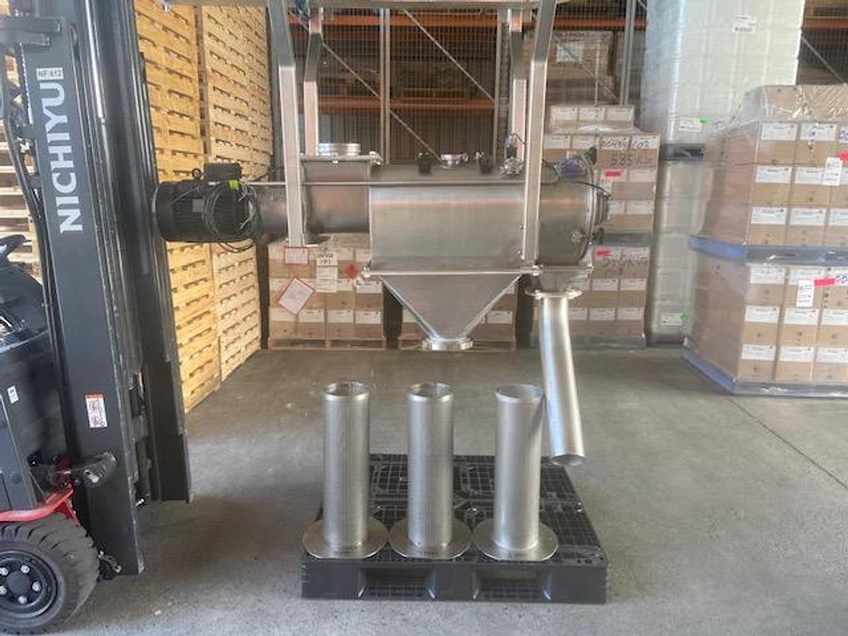 Used ERIMAKI STAINLESS STEEL ROTARY SIEVE