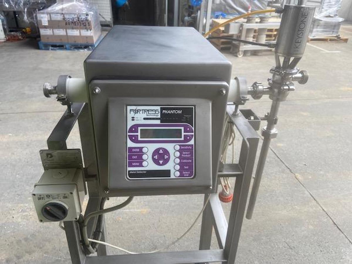 Used FORTRESS TECHNOLOGY PHANTOM LIQUID METAL DETECTOR