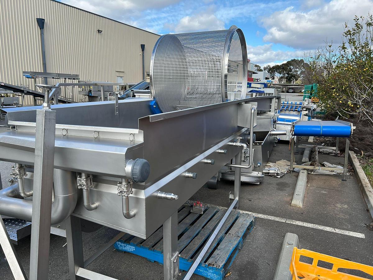 Used FTNON WASH LINE FOR LEAFY VEGETABLE PROCESSING
