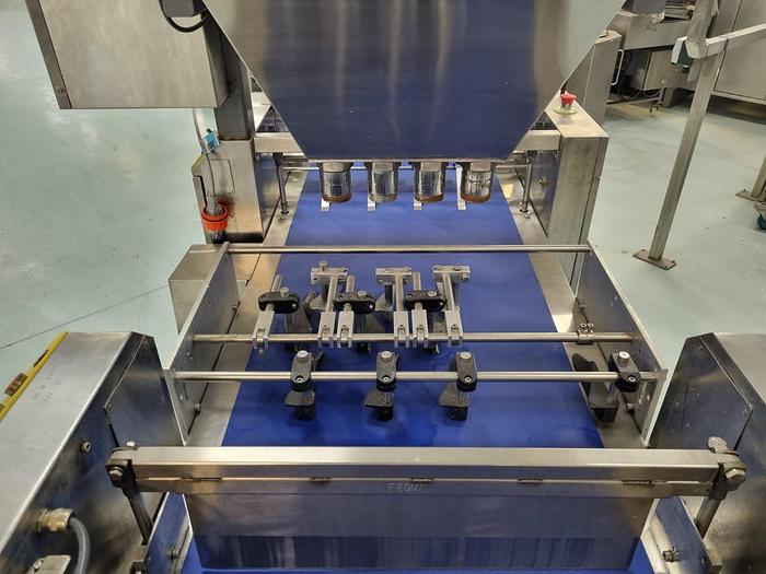 Used SETON'S  MINIMAX 4 across Sausage Roll Line