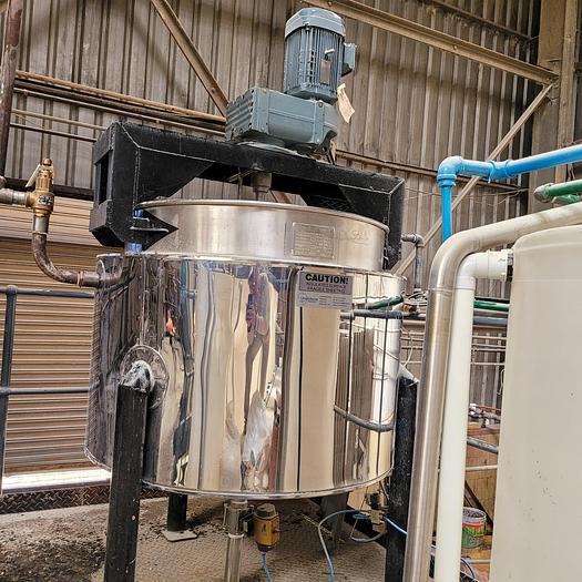 Used HEAT & CONTROL CORN CHIP LINE 750 lb Sheeted Line