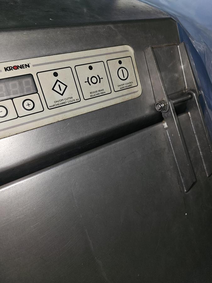 Used 111  KRONEN Slicer with Infeed Belt