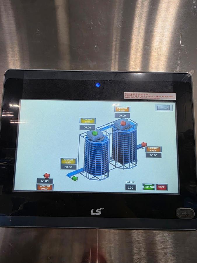 Used ALPTEKIN MAKINA Ttwin Spiral Freezers