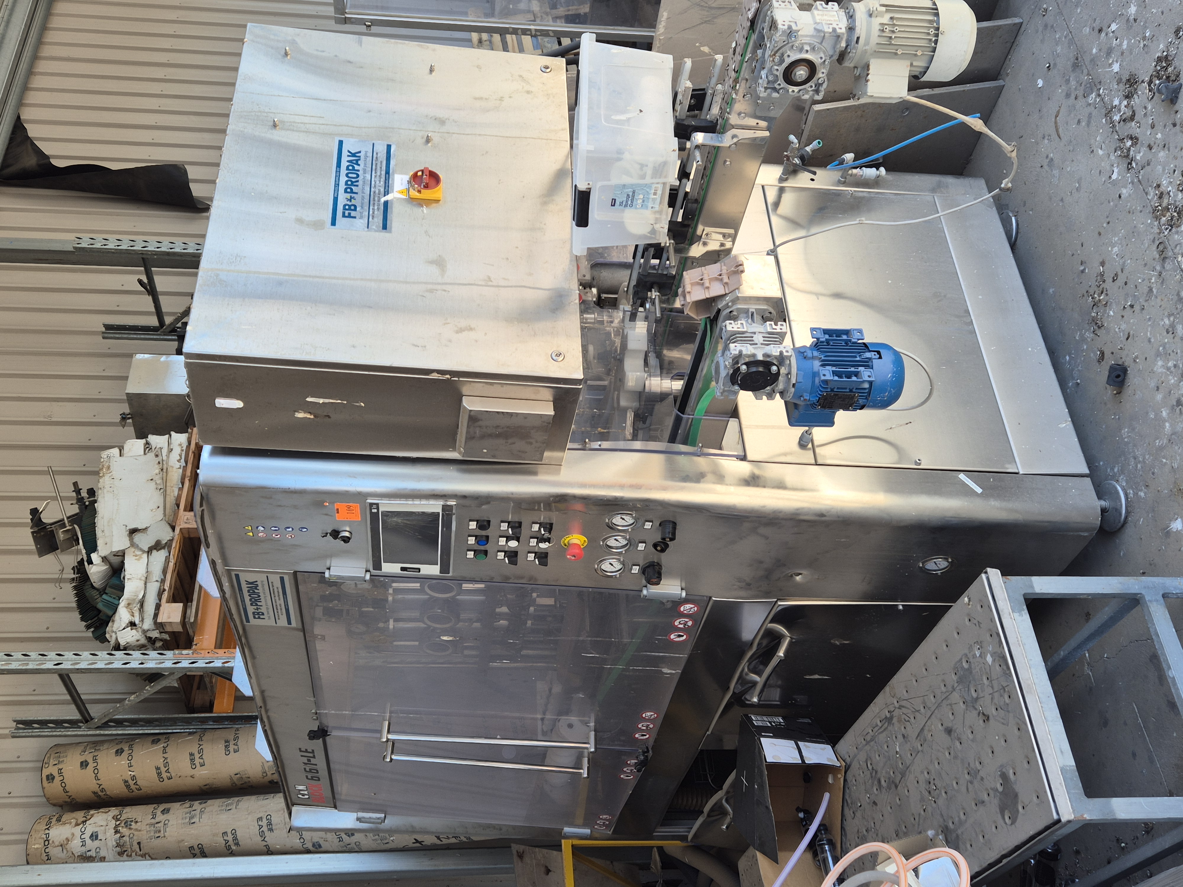 Used FRAMAX CANBLOCK 6/1-LE AUTO CANNING MACHINE