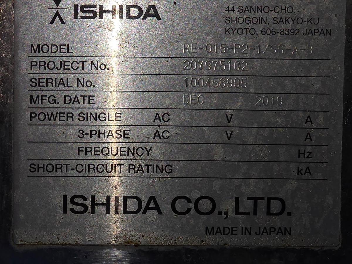 Used 2019 ISHIDA DACS RE-015-P2-1/SS-A-B CHECKWEIGHER