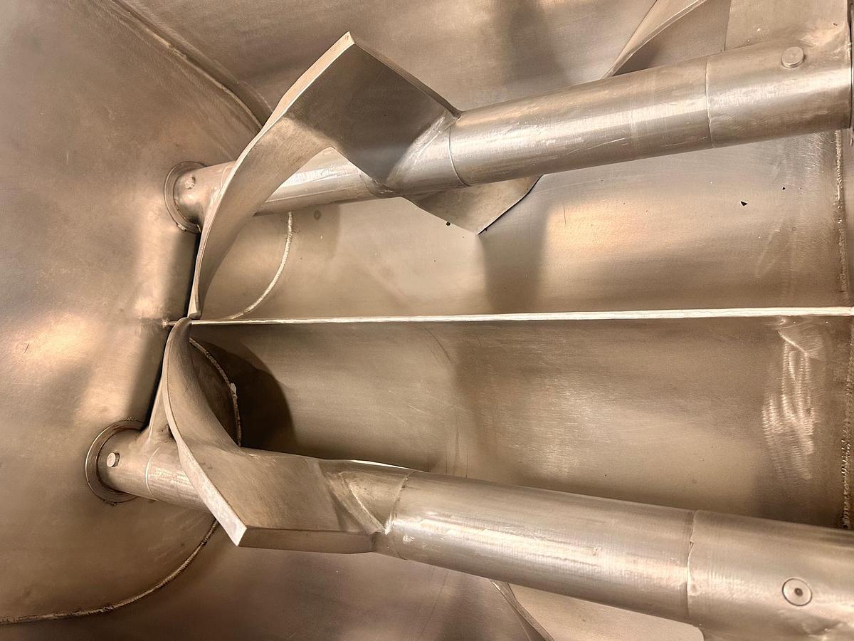 Used DEZHANG 400 LITRE TWIN PADDLE MIXER