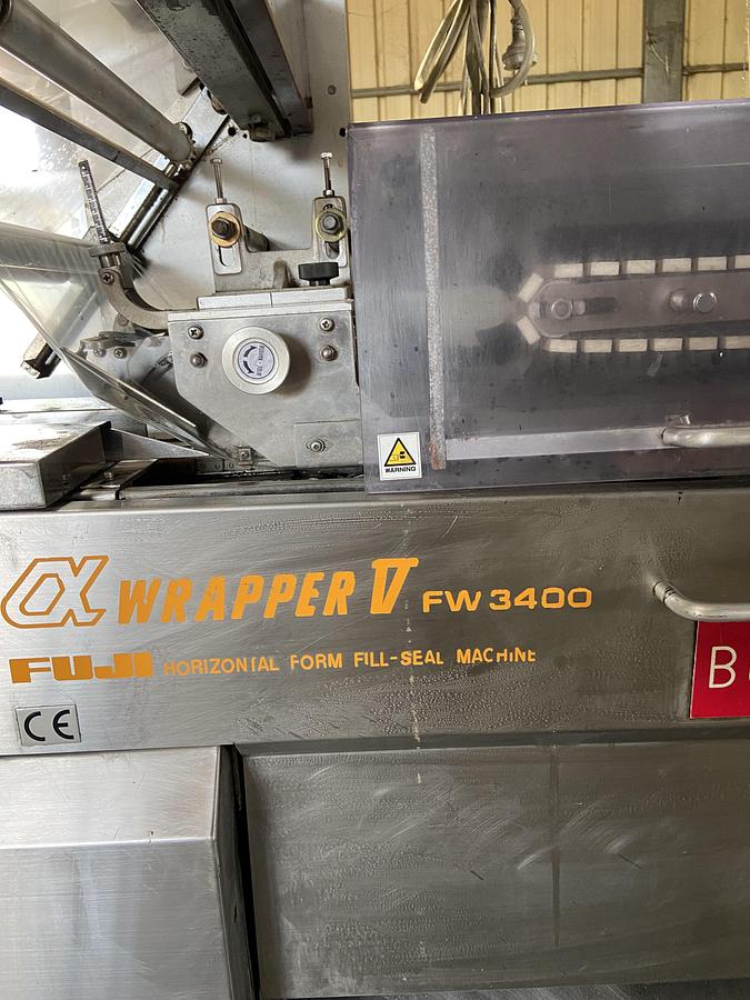 Used FUJI FW 3400 ALPHA 2 High Speed Horizontal Form, Fill & Seal Machine