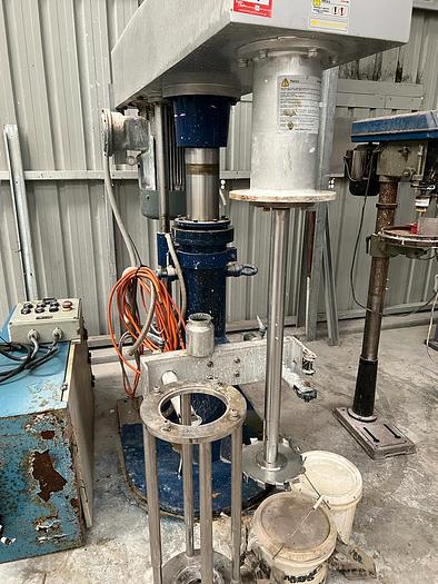 Used Klausen, Sower FDD25 Disperser with hydraulic lifting column
