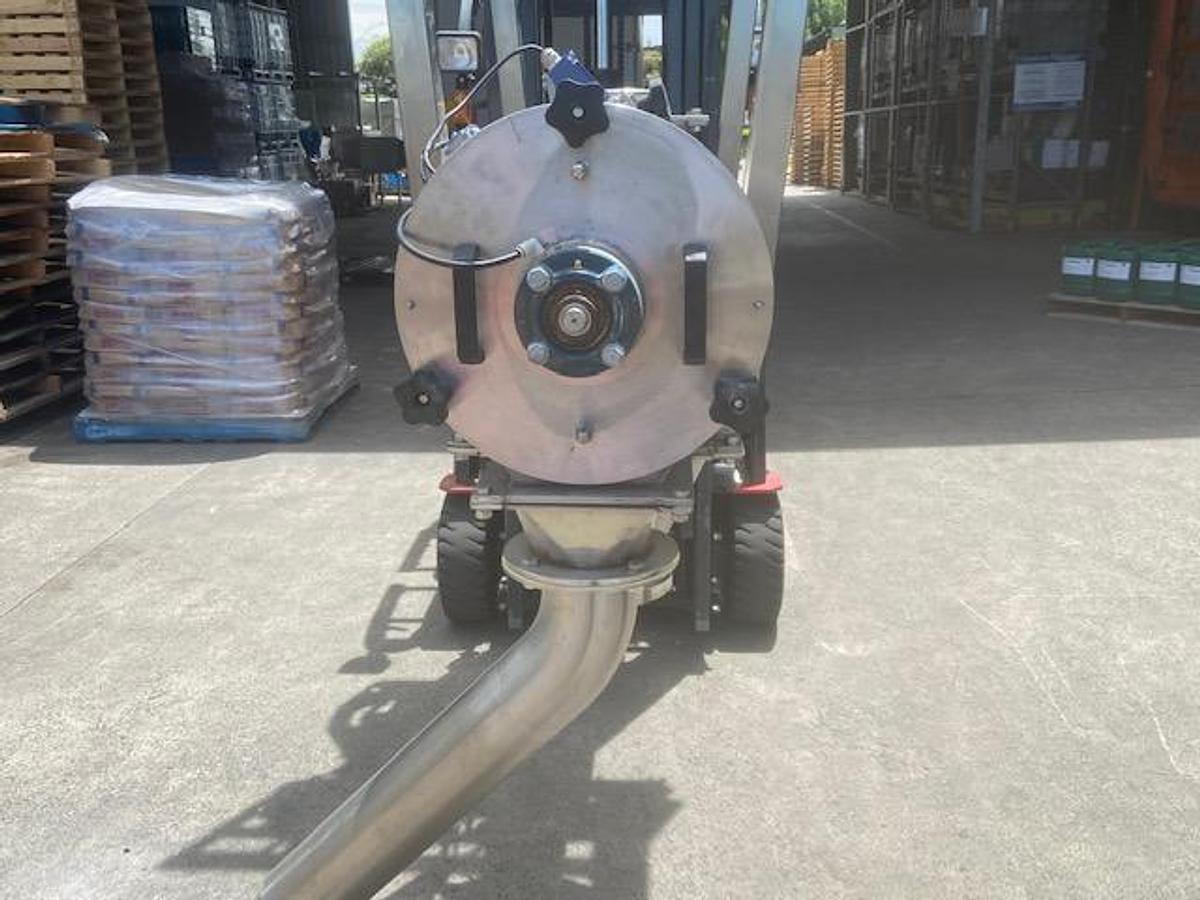 Used ERIMAKI STAINLESS STEEL ROTARY SIEVE