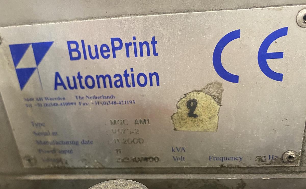 Used BLUEPRINT MGC AM1 CASE PACKING LINE
