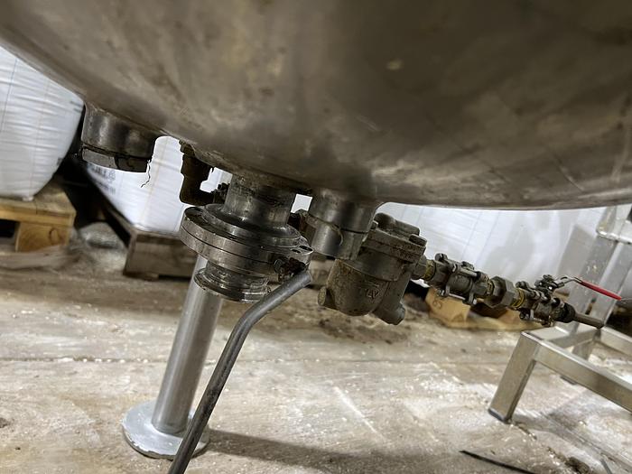 Used Unknown 450 litre Steam Jacketed scraped surface Kettle