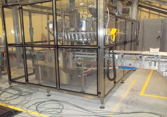 Used ZACMI Model 0233 48 Vibrating Cone Pocket Filler