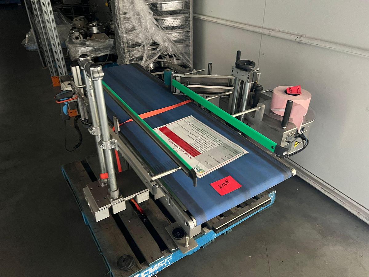 Used VISY Carton Label Applicator