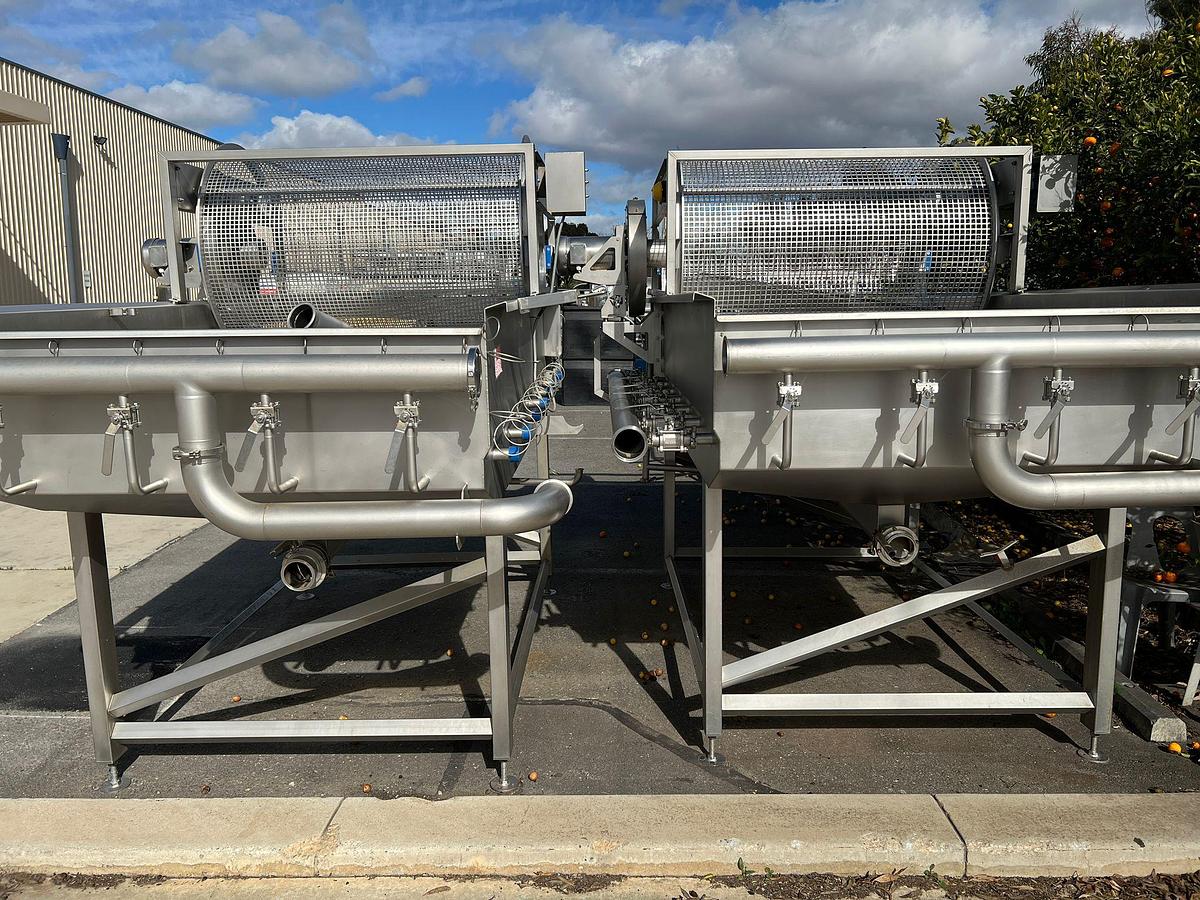 Used FTNON WASH LINE FOR LEAFY VEGETABLE PROCESSING
