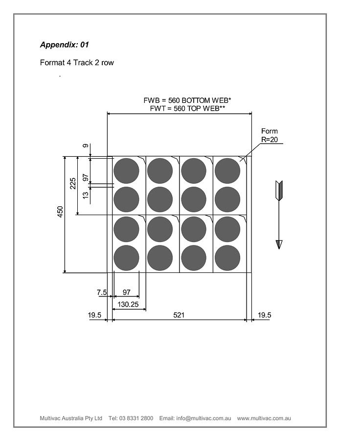 Used 2022 Multivac UNUSED R245 Thermoformer Machine complete line R245