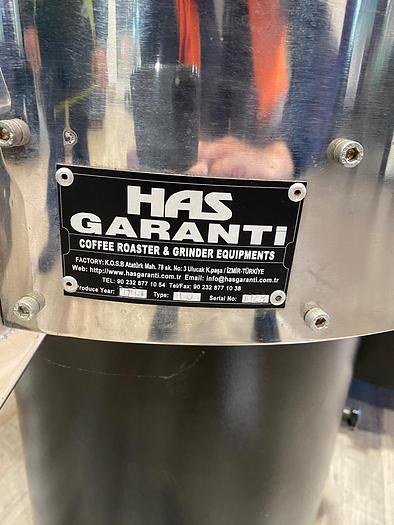 Used 2009 HAS GARANTI COFFEE BEAN ROASTER WITH GRINDER TYPE 10