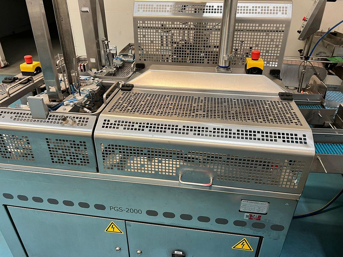 Used JASA PGS-2000 Dual Lane Tray sleever