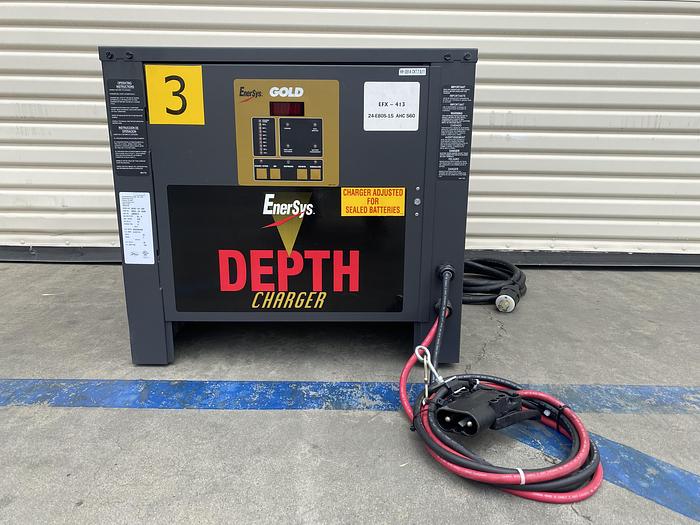 Used Jungheinrich  EFX 413 Electric Forklift Front Seat/tri-Lateral Stacker w/ Charger