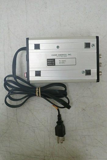 Used Chori America Model PS-12SU Camera Power Supply Adapter with Cable