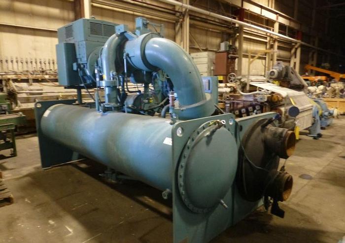 Used YORK MAXE 550 TON CENTRIFUGAL CHILLER MFG. 2013