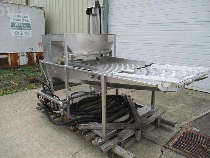 Used Stein E Series Breading Applicator, 34" wide Product Belt