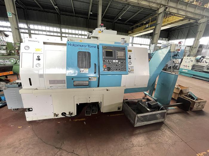 Buone Tornio Cnc con Contromandrino NAKAMURA-TOME SC-150