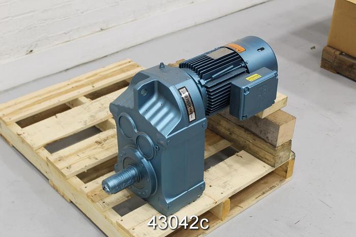 Unused Sew-Eurodrive (THE SNUGGLER) Gear Drive With 5 Hp Motor (Unused Storeroom Spare) #43042