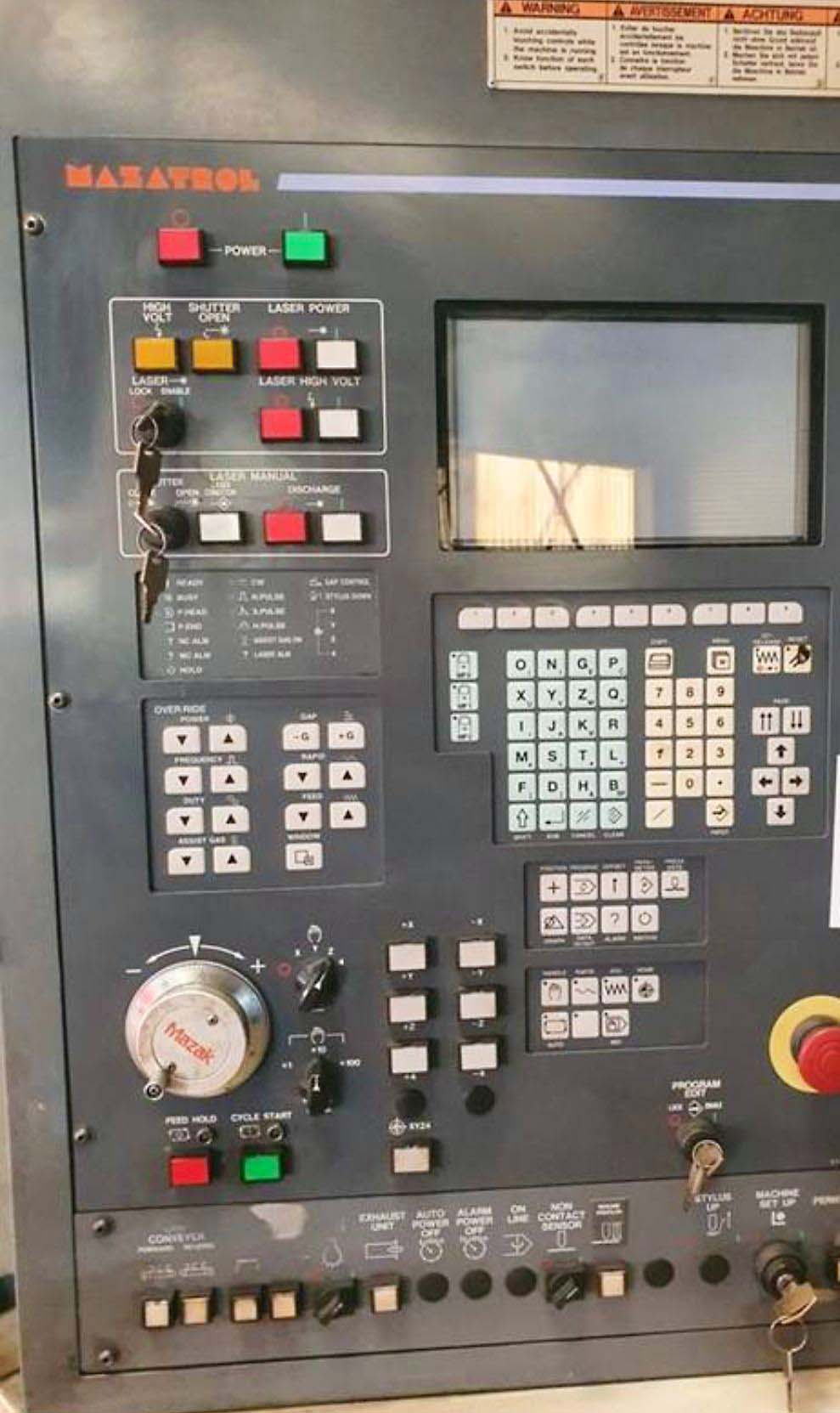 Used Mazak New Turbo X48 champion - Laser Cutting - 2001