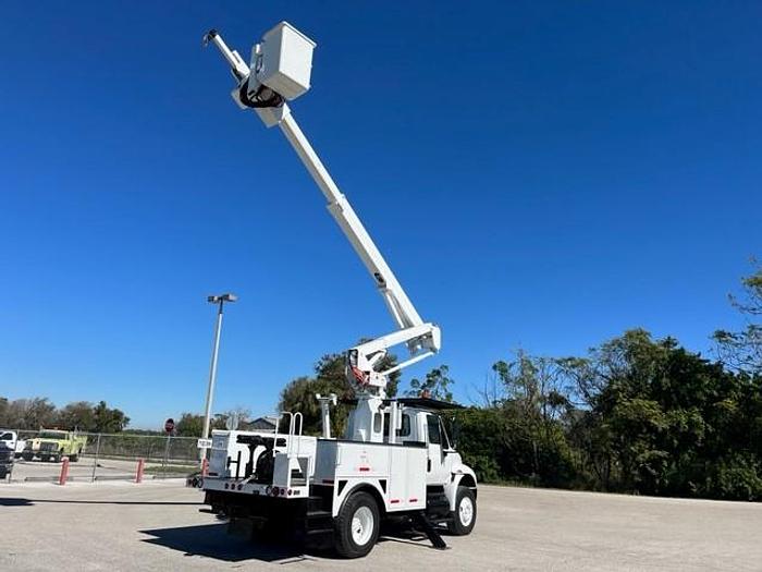 Used Hi-Ranger TL45 50ft Bucket Boom on 2012 International 4300 Regular Cab Utility Truck - C48411