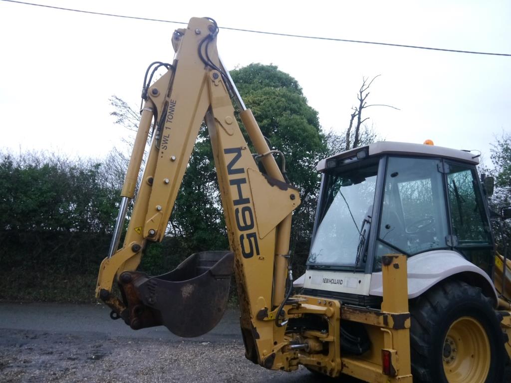 Used New Holland LB95 Backhoe Loader