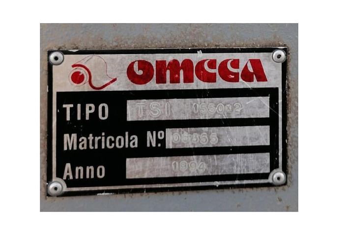Gebraucht CALANDRA ASIMMETRICA marca OMCCA modello T.S.I 1550 X 90 A TRE RULLI diam.90ita4466