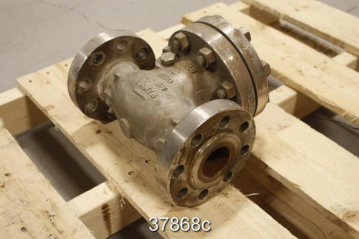 Used Warren 2" High Pressure Check Valve, XAN7B #37868