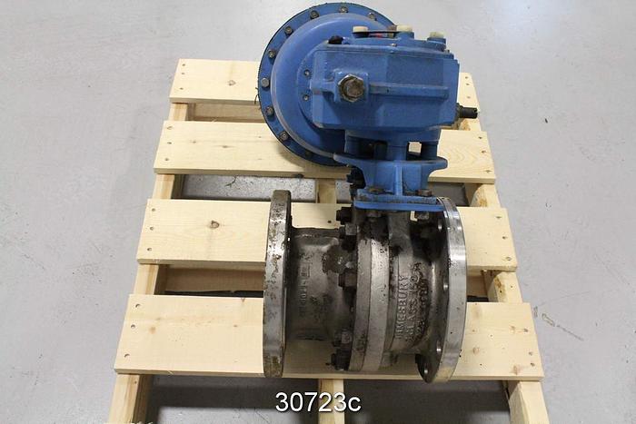 Used Neles Jamesbury 651503-3600TT1 6" Control Ball Valve #30723