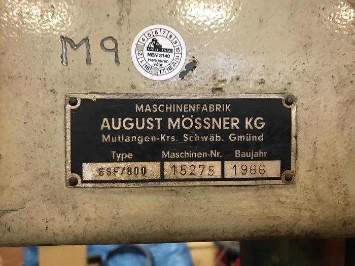 Used Mossner Rekord SSF-800
