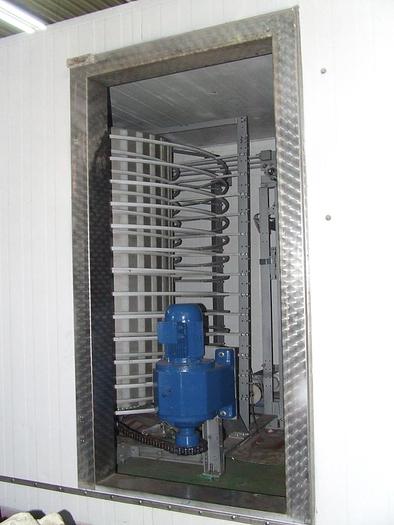 Używane Spiralny tunel zamrażalniczy Heinen typu Schaltschrank (w pojemniku)