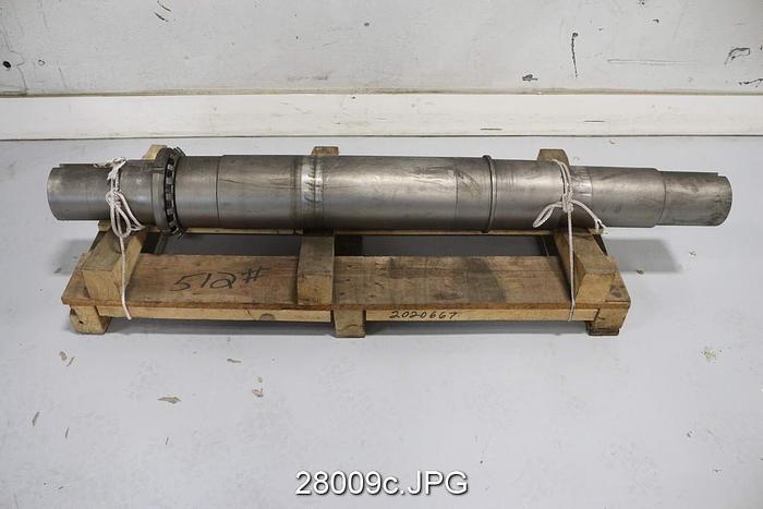 Unused Beloit 38" DD4000 Refiner Shaft #28009