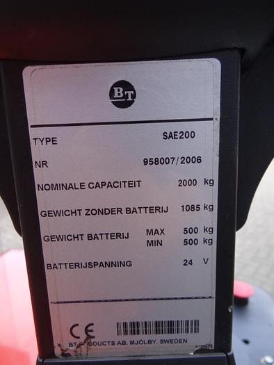 Used Pallet Stacker electric BT