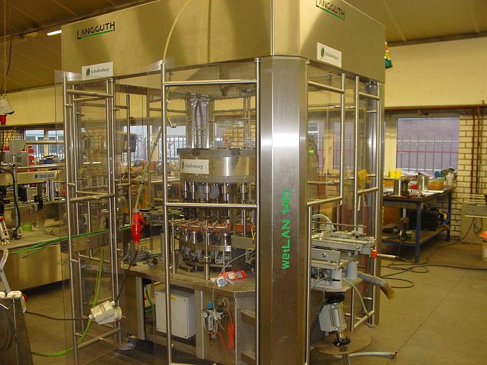 Used Langguth Wetlan 140-618-16/8 labeler