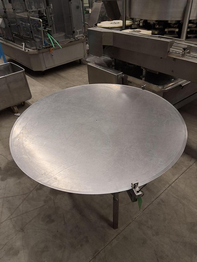 Gebruikt Turningtable 1250mm diameter Stainless
