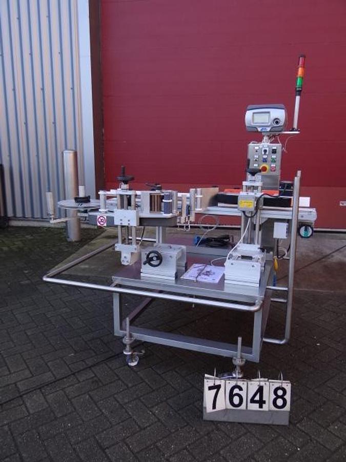 Gebruikt Labeling machine side label Altech