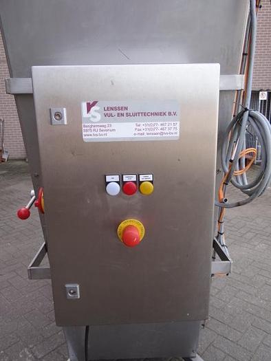 Used cap elevator and sorter
