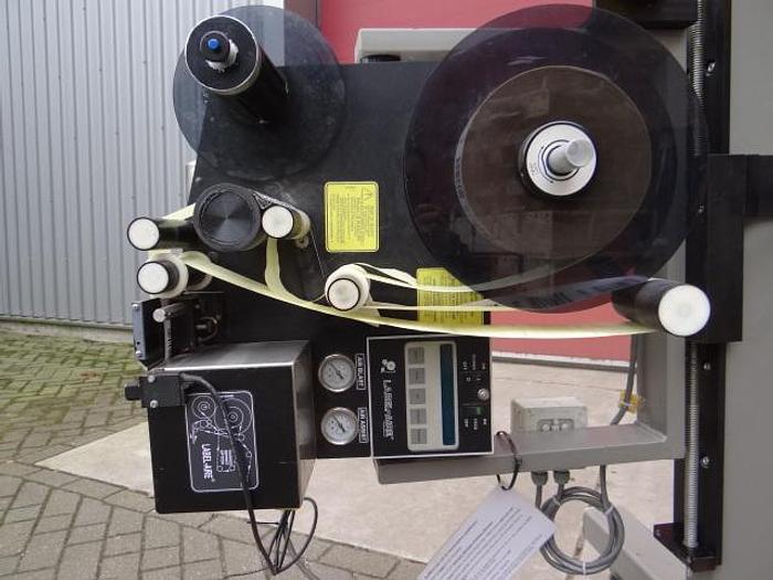 Used mobile label aplicator with printer