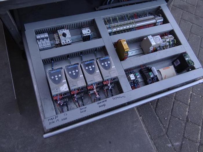 Gebruikt Labeler selfadhesive wraparround or spot and top