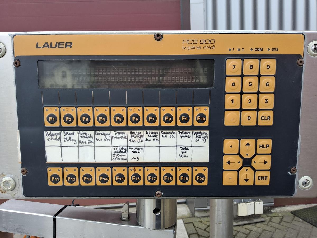Gebruikt Piston dosing machine with infeed auger leonhardt ag-1 dpe 150 S