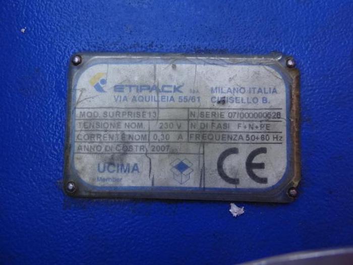 Gebruikt Labeler selfadhesive wraparround or spot and top