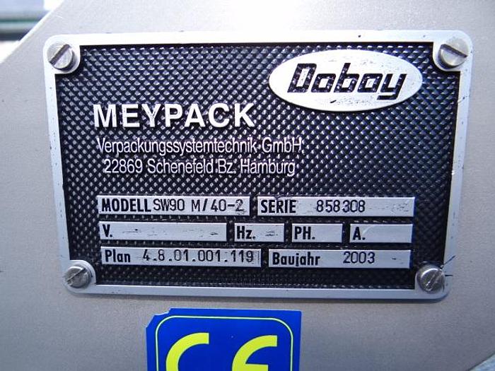 Used 2003 Meypack SW 90M/40-2